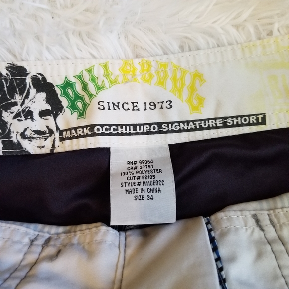 Mark Occhilupo Signature Swim Trunks/ Shorts-sz.35 - Picture 4 of 5